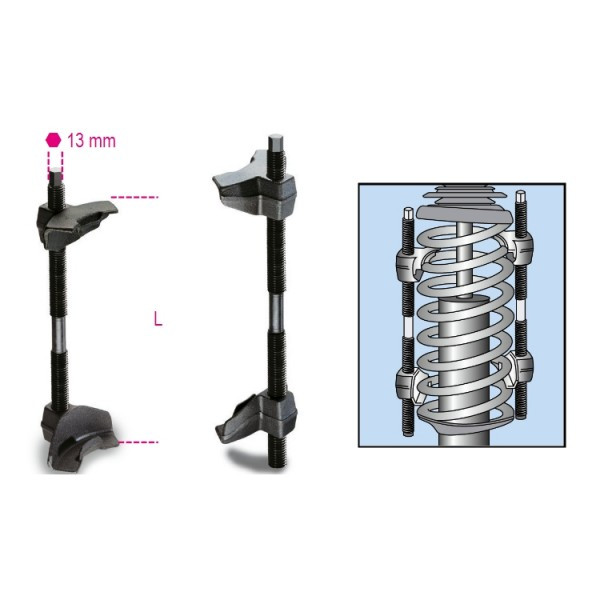 compresseurs-de-ressorts - compresseur-de-ressorts - 1556/1A - beta-tools - Tinsal - Algérie