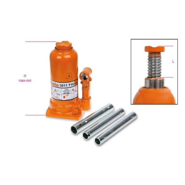 crics-1 - crics-bouteilles-hydrauliques - 3011/T - beta-tools - Tinsal - Algérie