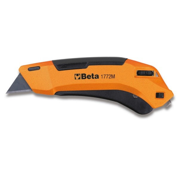 cutters - cutter-de-securite-a-lame-retractable-18mm - 017720040 - beta-tools - Tinsal - Algérie